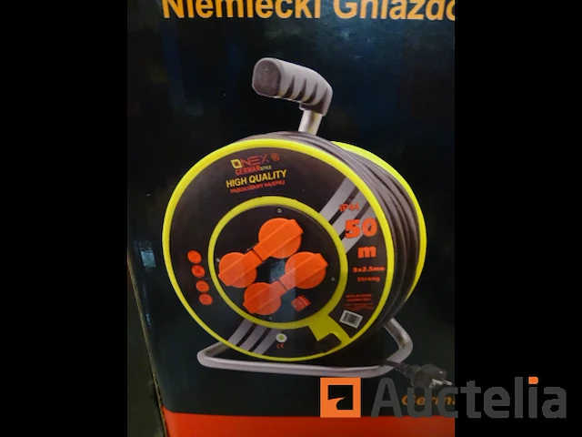 Elektrische slanghaspel 50 m 3g 2.5 onex ox732 - afbeelding 4 van  5