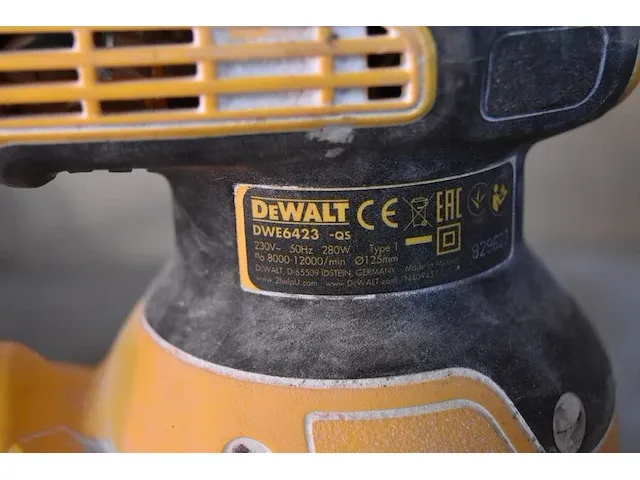 Elektrische slijpschijf makita ga5040r , rondschuurder dewalt dwe6423 (15,24) - afbeelding 8 van  8