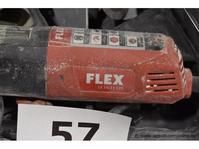 Elektrische slijptol flex, le14-11 125 - afbeelding 2 van  2