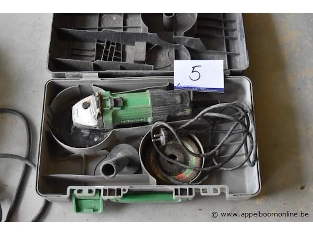 Elektrische slijptol hitachi g13sd - afbeelding 1 van  2