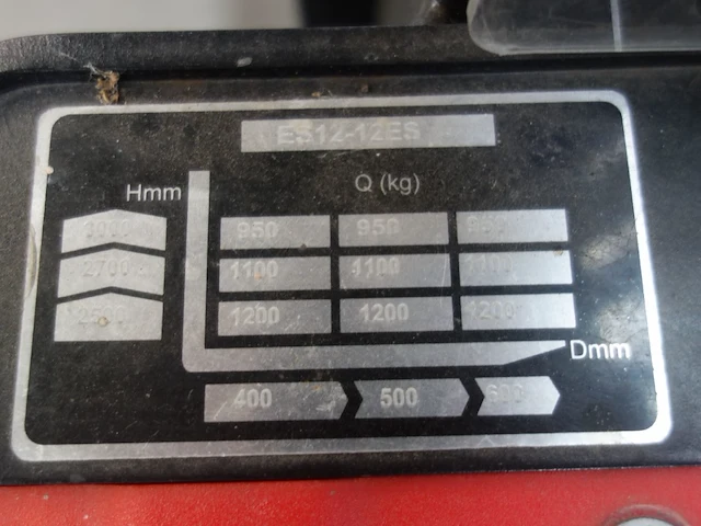 Elektrische stapelaar ep equipment - afbeelding 5 van  7