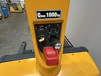 Elektrische stapelaar jungheinrich emc b10 - bj 2007 - afbeelding 4 van  5