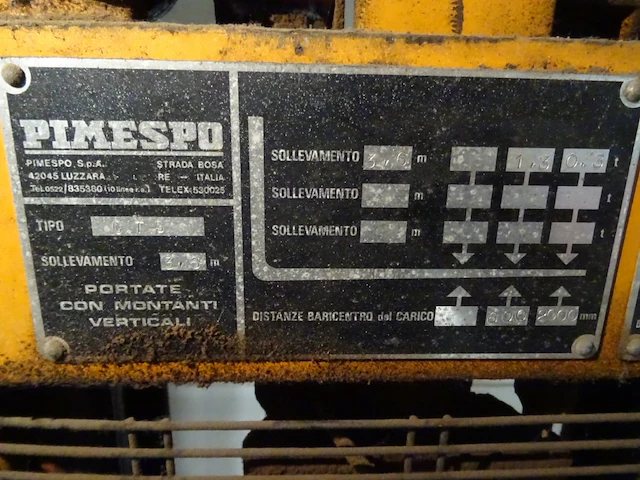 Elektrische stapelaar pimespo - afbeelding 9 van  12