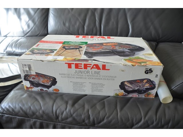 Elektrische tafel barbecue, 2 inox dienplateaus - afbeelding 4 van  7