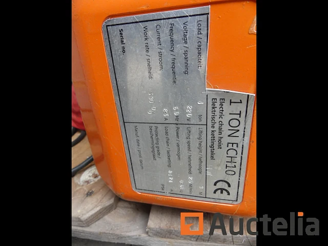 Elektrische takel ech10 - afbeelding 4 van  7