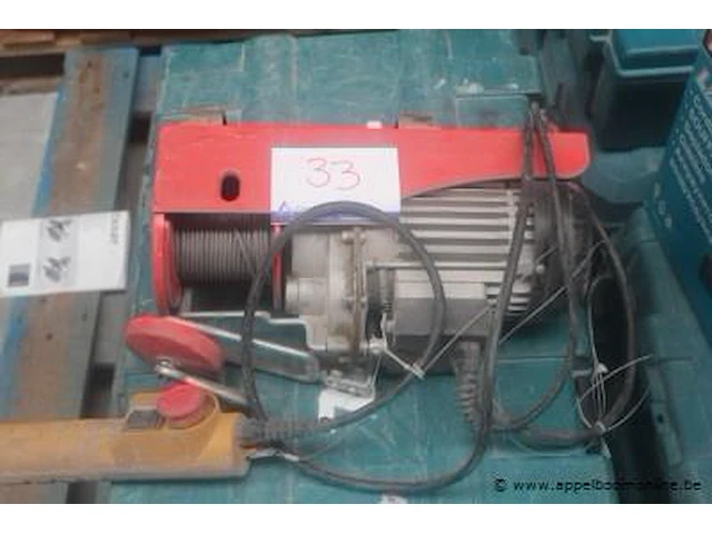 Elektrische takel metal works sh200/400 - afbeelding 1 van  2