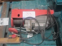 Elektrische takel metal works sh200/400 - afbeelding 1 van  2