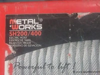 Elektrische takel metal works sh200/400 - afbeelding 2 van  2
