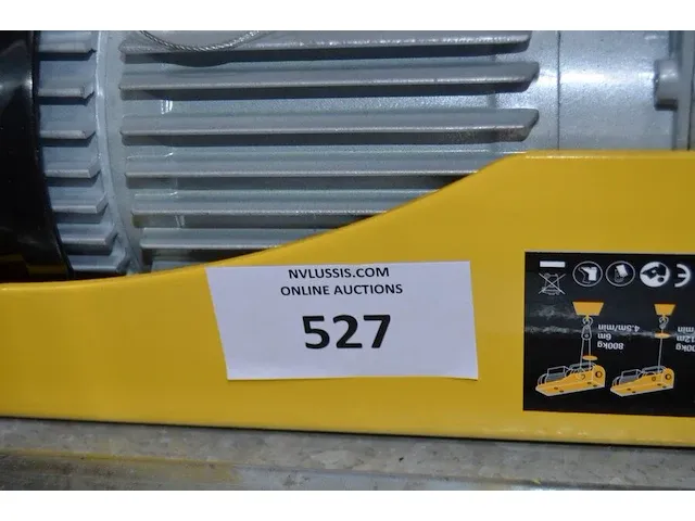 Elektrische takel powerplus powx903 nieuw in doos 1300w - afbeelding 2 van  8