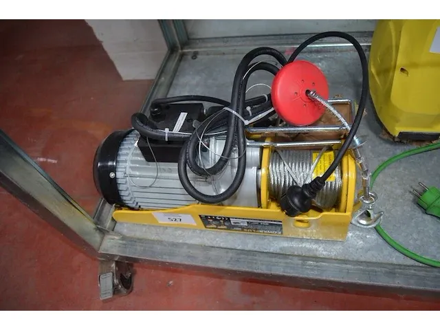 Elektrische takel powerplus powx903 nieuw in doos 1300w - afbeelding 3 van  8