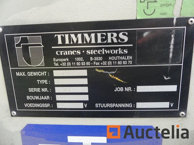 Elektrische takel voor loopkraan timmers i - afbeelding 7 van  10