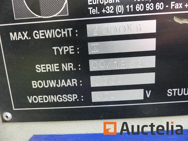 Elektrische takel voor loopkraan timmers i - afbeelding 10 van  10
