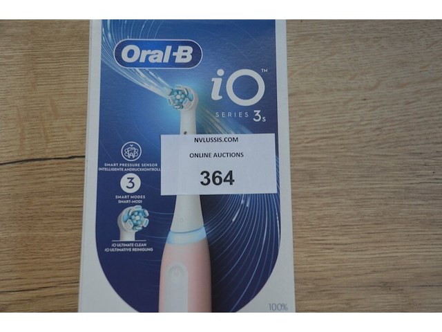 Elektrische tandenborstel braun oral b io series 3s blush pink (b435) - afbeelding 2 van  4