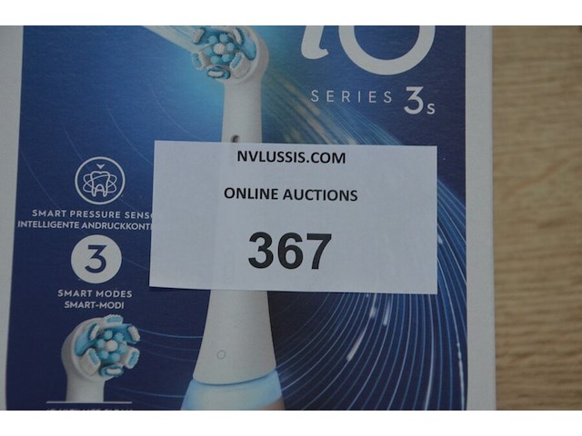 Elektrische tandenborstel braun oral b io series 3s blush pink (b435) - afbeelding 2 van  4