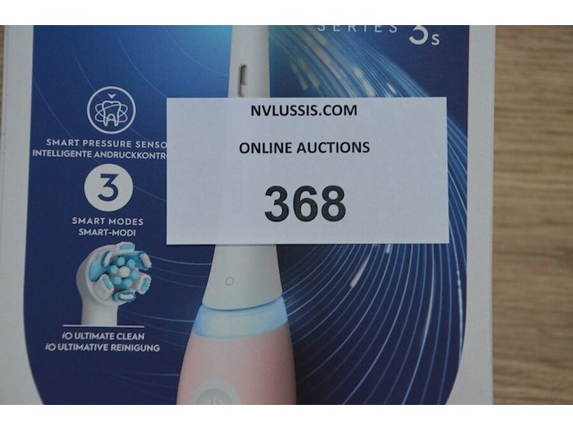 Elektrische tandenborstel braun oral b io series 3s blush pink (b435) - afbeelding 2 van  4