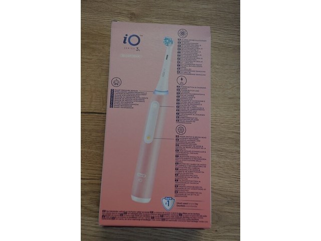 Elektrische tandenborstel braun oral b io series 3s blush pink (b435) - afbeelding 4 van  4