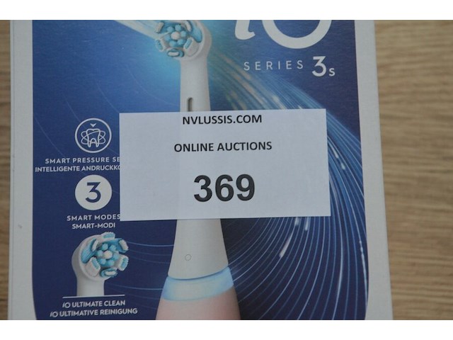 Elektrische tandenborstel braun oral b io series 3s blush pink (b435) - afbeelding 2 van  4