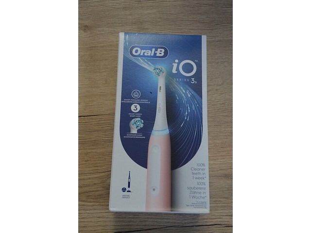 Elektrische tandenborstel braun oral b io series 3s blush pink (b435) - afbeelding 1 van  4