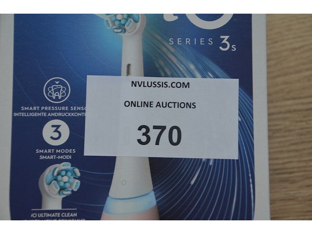 Elektrische tandenborstel braun oral b io series 3s blush pink (b435) - afbeelding 2 van  4