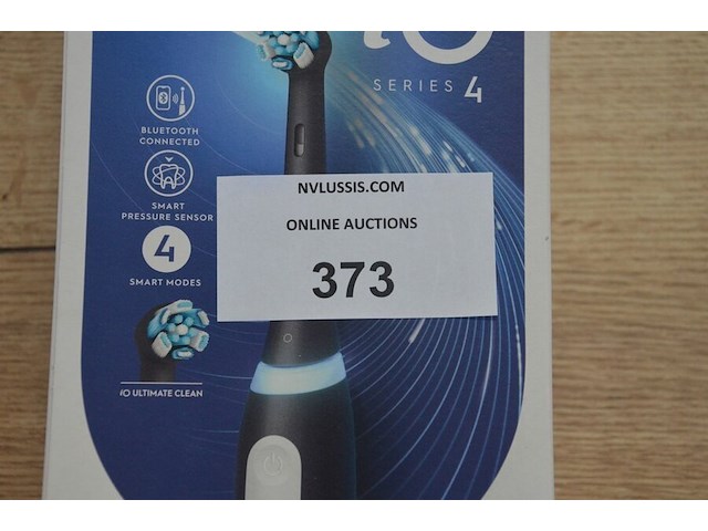 Elektrische tandenborstel braun oral b io series 4 matt black (b435) - afbeelding 2 van  4