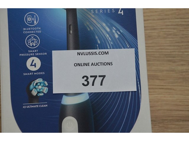 Elektrische tandenborstel braun oral b io series 4 matt black (b435) - afbeelding 2 van  4