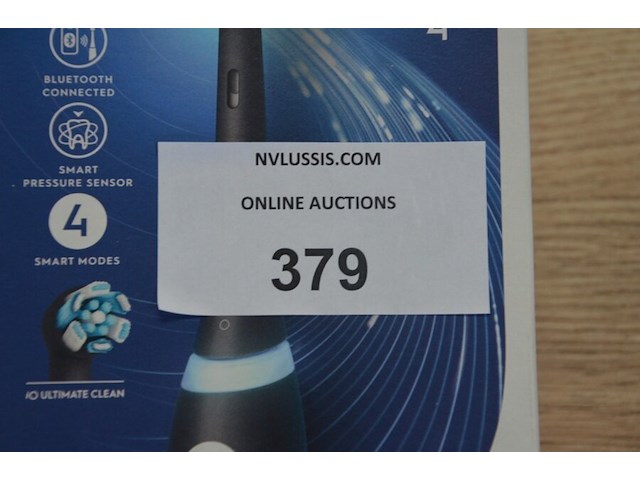 Elektrische tandenborstel braun oral b io series 4 matt black (b435) - afbeelding 2 van  4