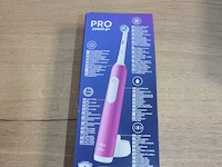 Elektrische tandenborstel braun oral b smart 4 4100 s white en braun oral b pro junior 6+ purple (b435) - afbeelding 6 van  6