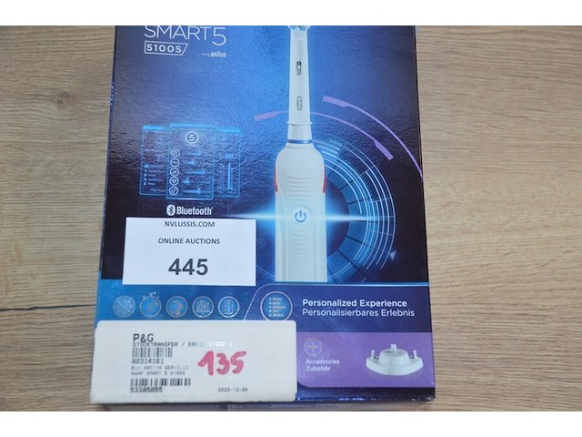 Elektrische tandenborstel braun oral b smart 5 5100s (b435) - afbeelding 2 van  3