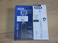 Elektrische tandenborstels baun vitality pro black en braun oral b laboratory white (b435) - afbeelding 1 van  6