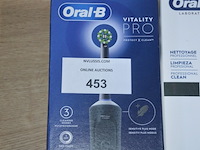 Elektrische tandenborstels baun vitality pro black en braun oral b laboratory white (b435) - afbeelding 2 van  6