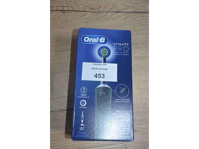 Elektrische tandenborstels baun vitality pro black en braun oral b laboratory white (b435) - afbeelding 3 van  6