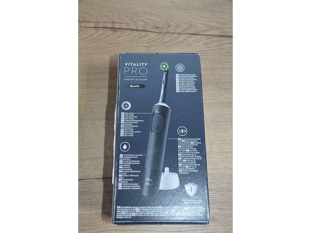 Elektrische tandenborstels baun vitality pro black en braun oral b laboratory white (b435) - afbeelding 4 van  6