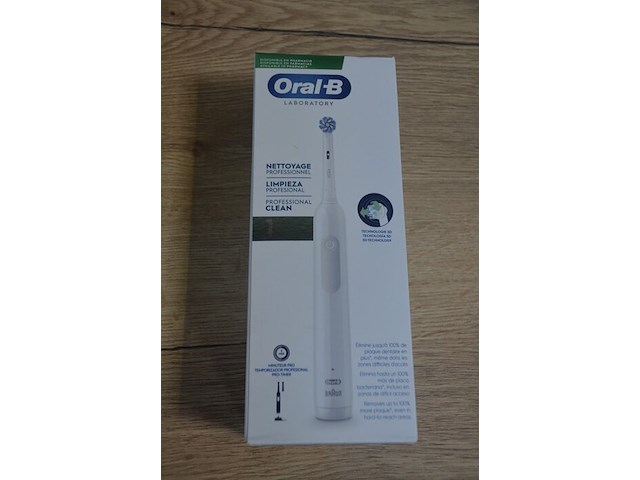 Elektrische tandenborstels baun vitality pro black en braun oral b laboratory white (b435) - afbeelding 5 van  6