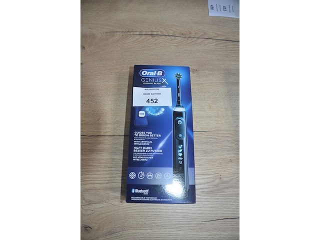 Elektrische tandenborstels braun oral b genius x midnight black en braun oral b pro vitality vapor blue (b435) - afbeelding 3 van  6