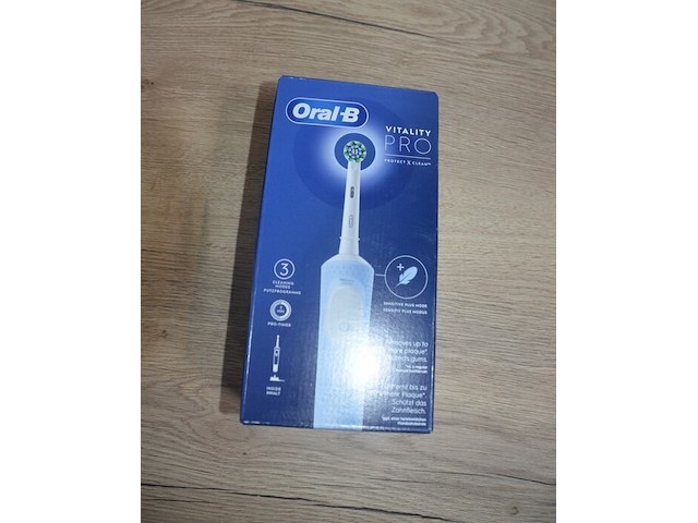 Elektrische tandenborstels braun oral b genius x midnight black en braun oral b pro vitality vapor blue (b435) - afbeelding 5 van  6