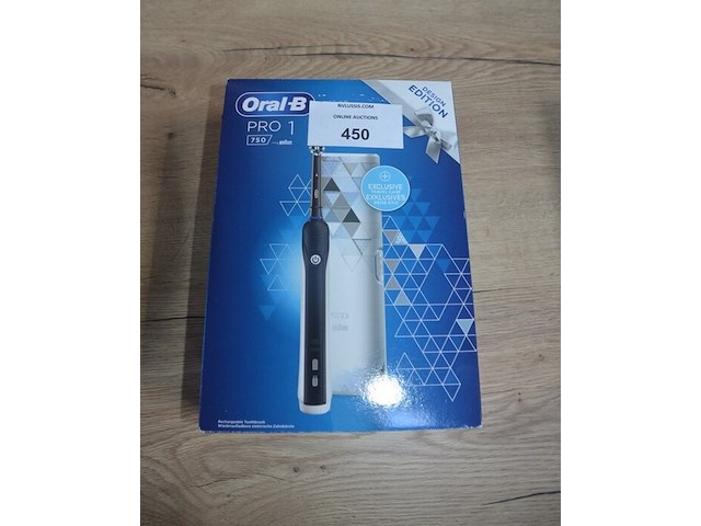 Elektrische tandenborstels braun oral b pro 1 750 design edition en braun oral b pro 3 3000 (b435) - afbeelding 3 van  6