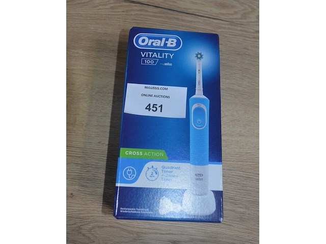 Elektrische tandenborstels braun oral b pro 3 series travel edition en braun oral b vitality 100 (b435) - afbeelding 5 van  6