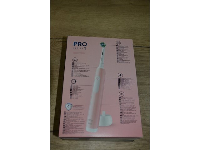 Elektrische tandenborstels braun oral b pro series 1 travel edition pink en braun oral b vitality pro black (b435) - afbeelding 4 van  6