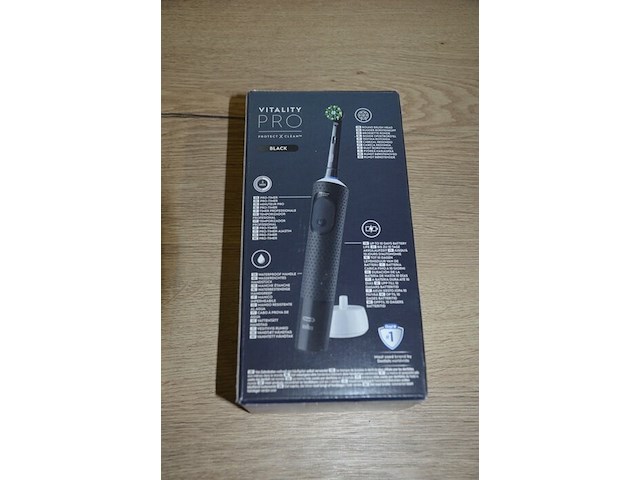 Elektrische tandenborstels braun oral b pro series 1 travel edition pink en braun oral b vitality pro black (b435) - afbeelding 6 van  6