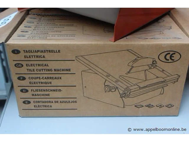 Elektrische tegelzaagmachine battipav - afbeelding 3 van  3