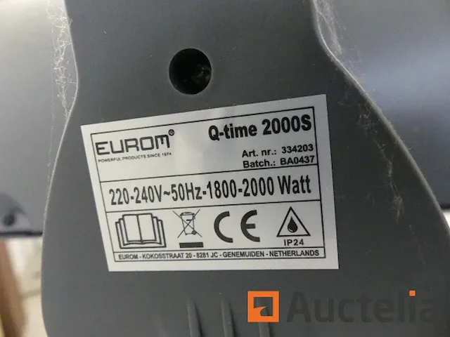 Elektrische terrasverwarmer eurom q-time 2000s - afbeelding 5 van  5