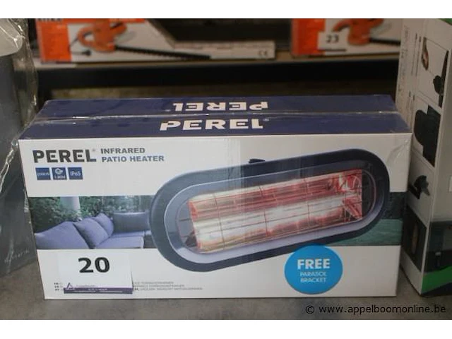 Elektrische terrasverwarmer perel - afbeelding 1 van  2