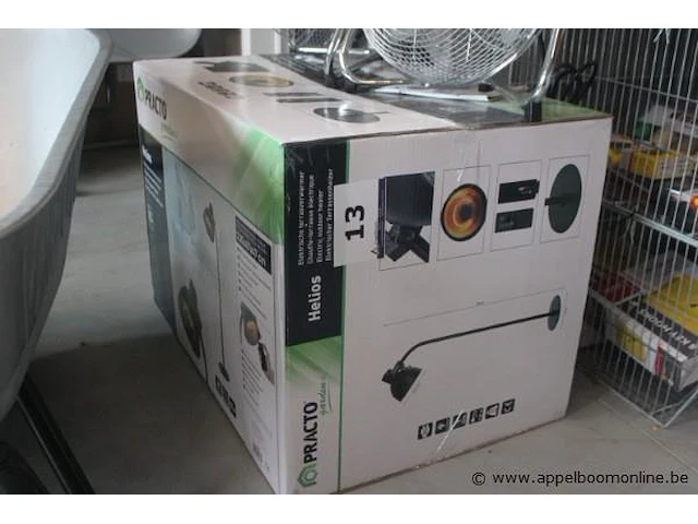 Elektrische terrasverwarmer practo, helios - afbeelding 1 van  2