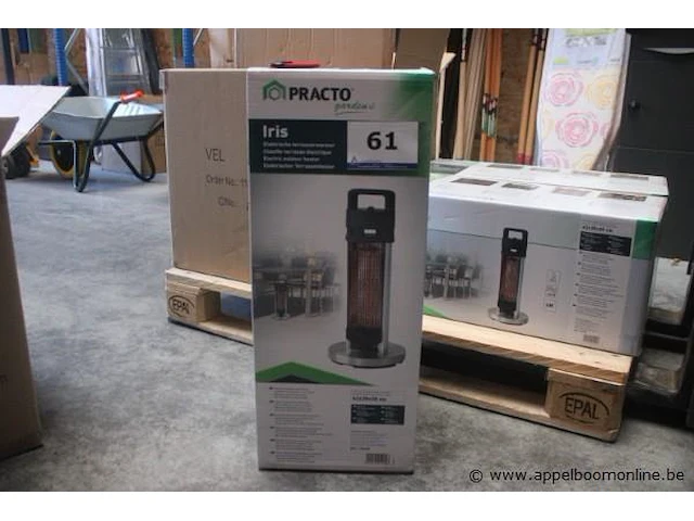 Elektrische terrasverwarmer practo, iris - afbeelding 1 van  2