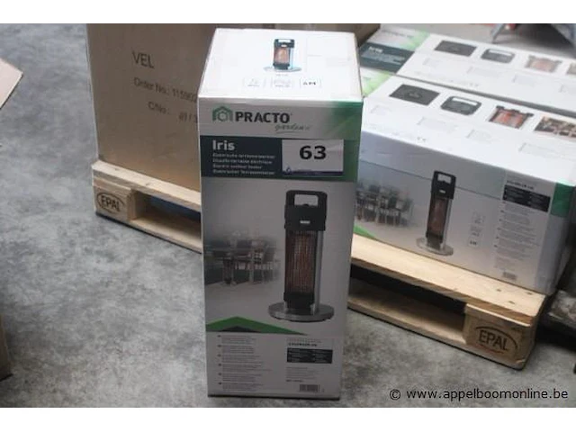 Elektrische terrasverwarmer practo, iris - afbeelding 1 van  2