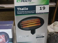Elektrische terrasverwarmer practo, thallo - afbeelding 1 van  2
