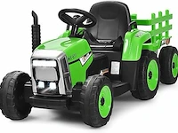 Elektrische tractor groen - afbeelding 1 van  3