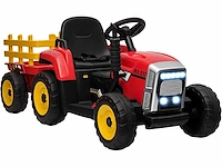 Elektrische tractor met aanhanger, zittractor - afbeelding 2 van  3