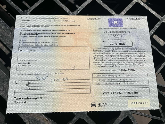 Elektrische transportwagen jolly 1200 (2012) - afbeelding 16 van  32