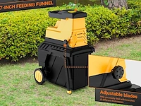 Elektrische tuinhakselaar - 2800w - stil - afbeelding 1 van  7